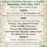 Do you have an opinion on the future of Worcester? Transition Worcester at the Hive