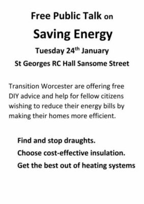 DIY Energy Saving Poster A4